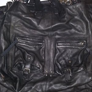 Hobo leather bag